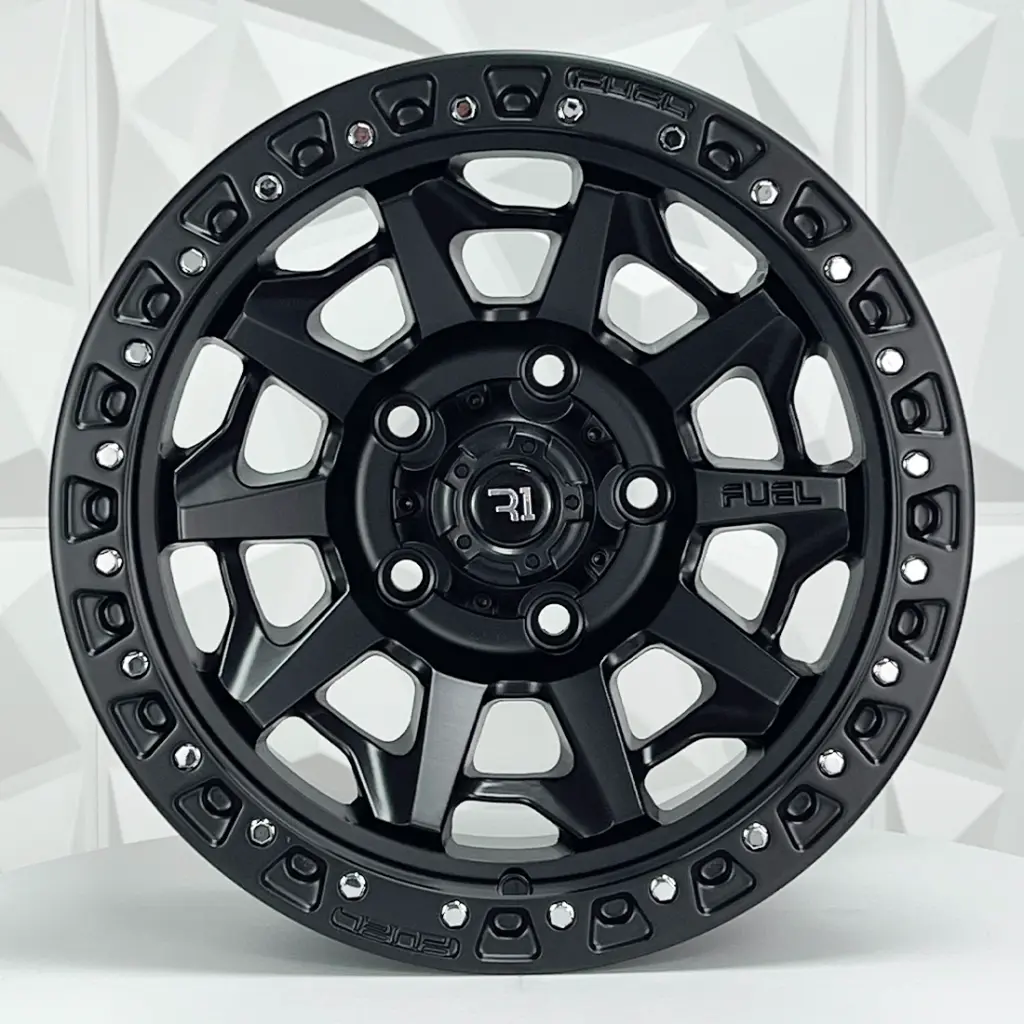 RIN 16X8 5-135 R1 SPORT QC1261 MATE BLACK ET0 CB87.1