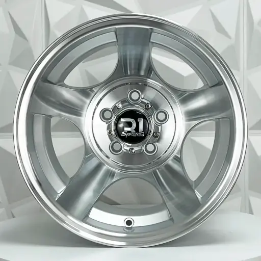[151506] RIN 15X10 5-127 R1 SPORT 693 SILVER MACHINE FACE ET-45 CB83.1